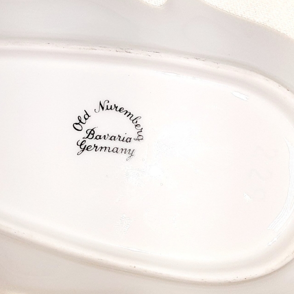 Old Neremurge Bravodo Germany Rose‎ Trinkit Dish - Picture 3 of 3